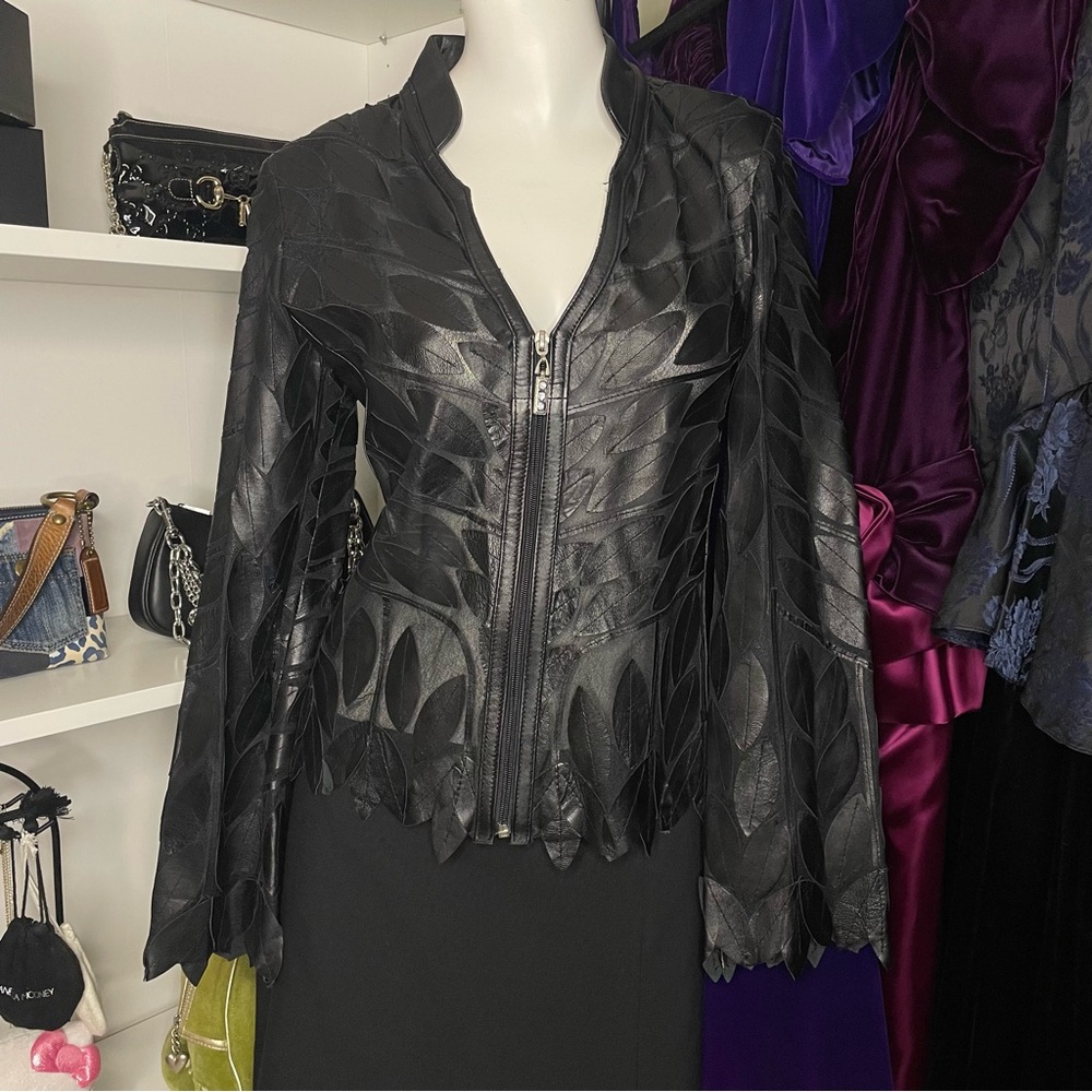handmade leather jacket